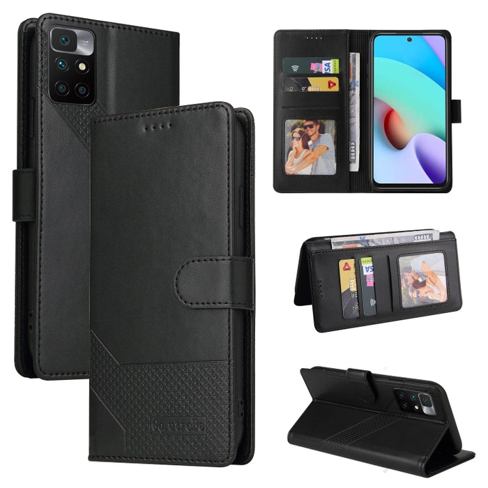 GQUTROBE Skin Feel Estuche magnético de cuero para teléfono, For Xiaomi Redmi 7A, For Xiaomi Redmi 9A, For Xiaomi Redmi 9C, For Xiaomi Redmi 9T, For Xiaomi Redmi K20, For Xiaomi Redmi Note 9 Pro, For Xiaomi Redmi Note 9T, For Xiaomi Redmi Note 8 Pro   ...