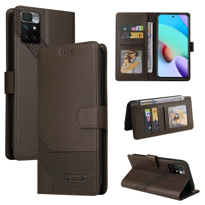 GQUTROBE Skin Feel Estuche magnético de cuero para teléfono, For Xiaomi Redmi 7A, For Xiaomi Redmi 9A, For Xiaomi Redmi 9C, For Xiaomi Redmi 9T, For Xiaomi Redmi K20, For Xiaomi Redmi Note 9 Pro, For Xiaomi Redmi Note 9T, For Xiaomi Redmi Note 8 Pro   ...