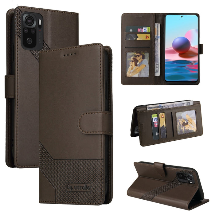 GQUTROBE Skin Feel Estuche magnético de cuero para teléfono, For Xiaomi Redmi 7A, For Xiaomi Redmi 9A, For Xiaomi Redmi 9C, For Xiaomi Redmi 9T, For Xiaomi Redmi K20, For Xiaomi Redmi Note 9 Pro, For Xiaomi Redmi Note 9T, For Xiaomi Redmi Note 8 Pro   ...