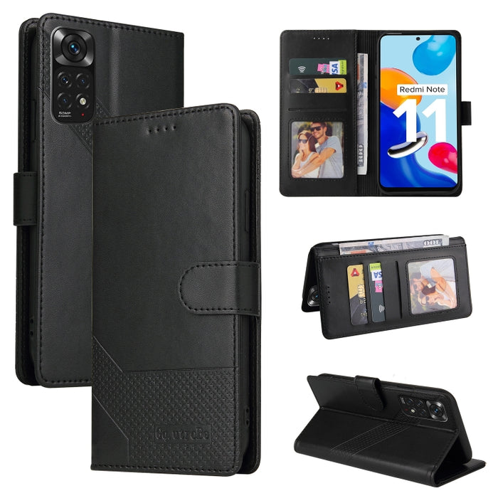 GQUTROBE Skin Feel Estuche magnético de cuero para teléfono, For Xiaomi Redmi Note 11 Pro, For Xiaomi Mi 10 Lite, For Xiaomi Mi 11 Lite, For Xiaomi Poco F3, For Xiaomi Poco X3 NFC, For Xiaomi Mi 10T Lite, For Xiaomi Mi 10T Pro, For Xiaomi Mi 11        ...
