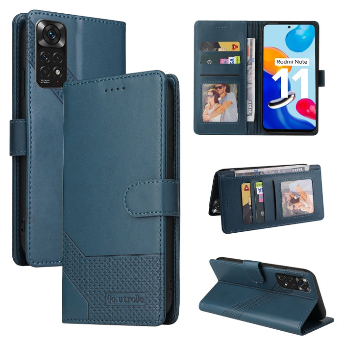 GQUTROBE Skin Feel Estuche magnético de cuero para teléfono, For Xiaomi Redmi Note 11 Pro, For Xiaomi Mi 10 Lite, For Xiaomi Mi 11 Lite, For Xiaomi Poco F3, For Xiaomi Poco X3 NFC, For Xiaomi Mi 10T Lite, For Xiaomi Mi 10T Pro, For Xiaomi Mi 11        ...