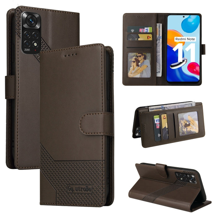 GQUTROBE Skin Feel Estuche magnético de cuero para teléfono, For Xiaomi Redmi Note 11 Pro, For Xiaomi Mi 10 Lite, For Xiaomi Mi 11 Lite, For Xiaomi Poco F3, For Xiaomi Poco X3 NFC, For Xiaomi Mi 10T Lite, For Xiaomi Mi 10T Pro, For Xiaomi Mi 11        ...
