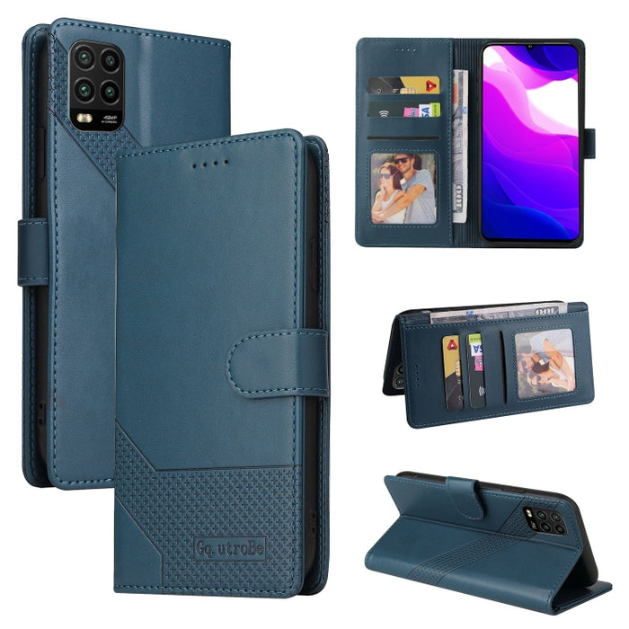 GQUTROBE Skin Feel Estuche magnético de cuero para teléfono, For Xiaomi Redmi Note 11 Pro, For Xiaomi Mi 10 Lite, For Xiaomi Mi 11 Lite, For Xiaomi Poco F3, For Xiaomi Poco X3 NFC, For Xiaomi Mi 10T Lite, For Xiaomi Mi 10T Pro, For Xiaomi Mi 11        ...