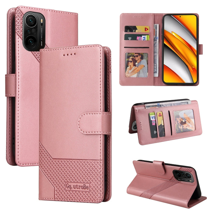 GQUTROBE Skin Feel Estuche magnético de cuero para teléfono, For Xiaomi Redmi Note 11 Pro, For Xiaomi Mi 10 Lite, For Xiaomi Mi 11 Lite, For Xiaomi Poco F3, For Xiaomi Poco X3 NFC, For Xiaomi Mi 10T Lite, For Xiaomi Mi 10T Pro, For Xiaomi Mi 11        ...