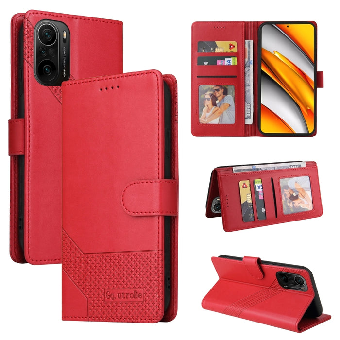 GQUTROBE Skin Feel Estuche magnético de cuero para teléfono, For Xiaomi Redmi Note 11 Pro, For Xiaomi Mi 10 Lite, For Xiaomi Mi 11 Lite, For Xiaomi Poco F3, For Xiaomi Poco X3 NFC, For Xiaomi Mi 10T Lite, For Xiaomi Mi 10T Pro, For Xiaomi Mi 11        ...