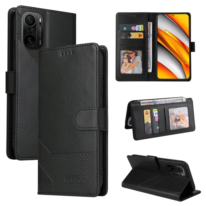 GQUTROBE Skin Feel Estuche magnético de cuero para teléfono, For Xiaomi Redmi Note 11 Pro, For Xiaomi Mi 10 Lite, For Xiaomi Mi 11 Lite, For Xiaomi Poco F3, For Xiaomi Poco X3 NFC, For Xiaomi Mi 10T Lite, For Xiaomi Mi 10T Pro, For Xiaomi Mi 11        ...
