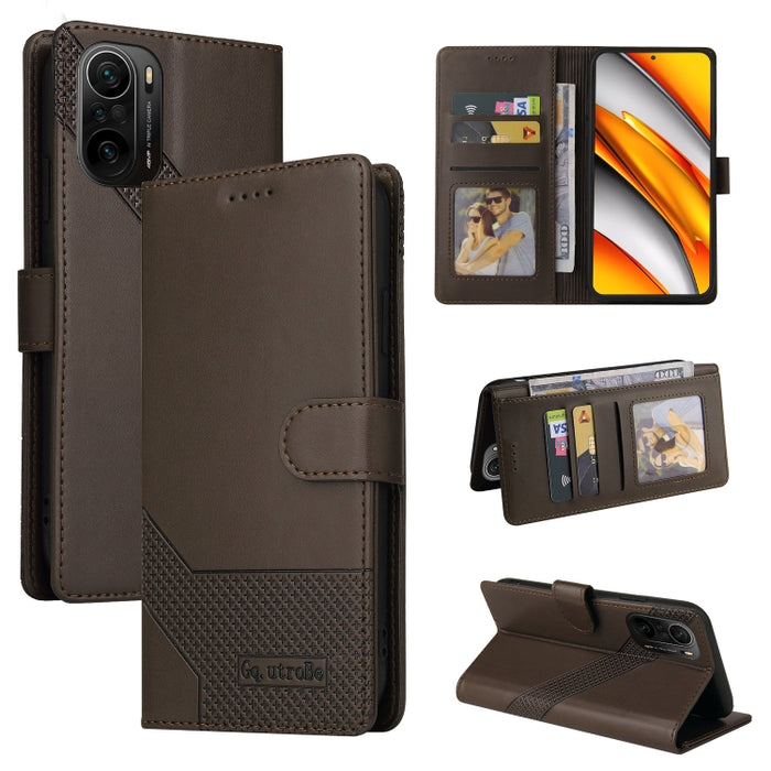 GQUTROBE Skin Feel Estuche magnético de cuero para teléfono, For Xiaomi Redmi Note 11 Pro, For Xiaomi Mi 10 Lite, For Xiaomi Mi 11 Lite, For Xiaomi Poco F3, For Xiaomi Poco X3 NFC, For Xiaomi Mi 10T Lite, For Xiaomi Mi 10T Pro, For Xiaomi Mi 11        ...