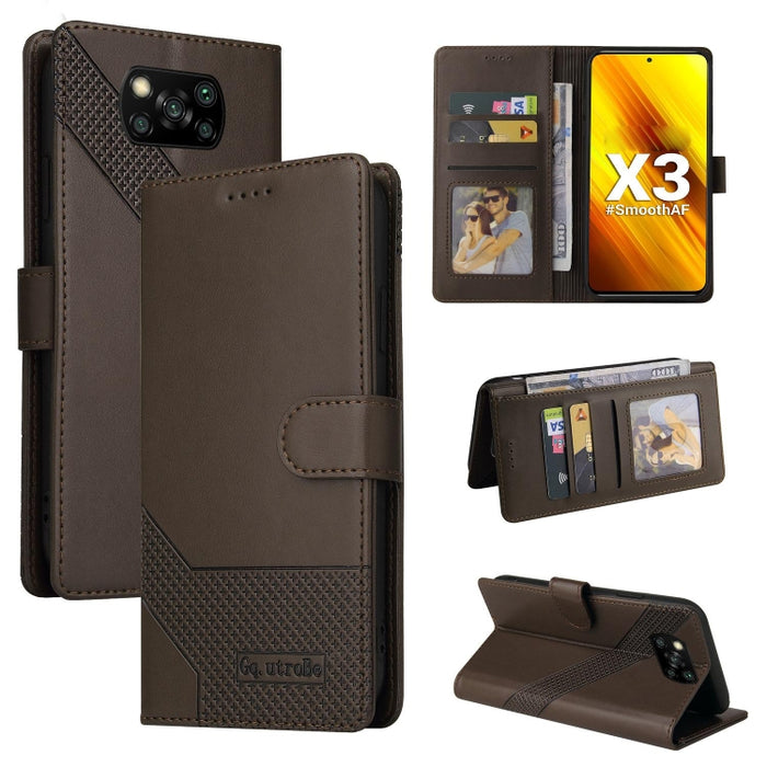 GQUTROBE Skin Feel Estuche magnético de cuero para teléfono, For Xiaomi Redmi Note 11 Pro, For Xiaomi Mi 10 Lite, For Xiaomi Mi 11 Lite, For Xiaomi Poco F3, For Xiaomi Poco X3 NFC, For Xiaomi Mi 10T Lite, For Xiaomi Mi 10T Pro, For Xiaomi Mi 11        ...