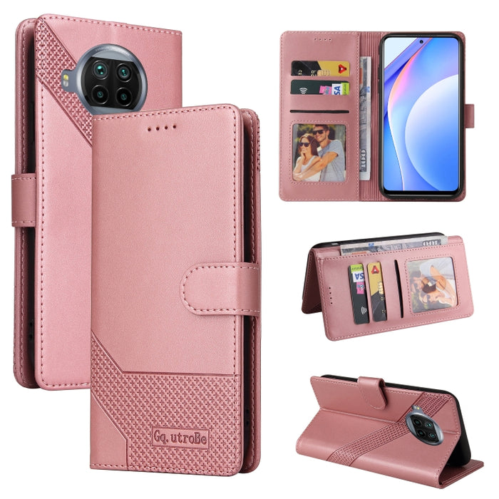 GQUTROBE Skin Feel Estuche magnético de cuero para teléfono, For Xiaomi Redmi Note 11 Pro, For Xiaomi Mi 10 Lite, For Xiaomi Mi 11 Lite, For Xiaomi Poco F3, For Xiaomi Poco X3 NFC, For Xiaomi Mi 10T Lite, For Xiaomi Mi 10T Pro, For Xiaomi Mi 11        ...
