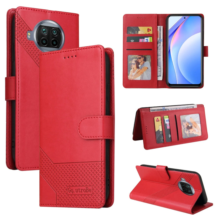 GQUTROBE Skin Feel Estuche magnético de cuero para teléfono, For Xiaomi Redmi Note 11 Pro, For Xiaomi Mi 10 Lite, For Xiaomi Mi 11 Lite, For Xiaomi Poco F3, For Xiaomi Poco X3 NFC, For Xiaomi Mi 10T Lite, For Xiaomi Mi 10T Pro, For Xiaomi Mi 11        ...