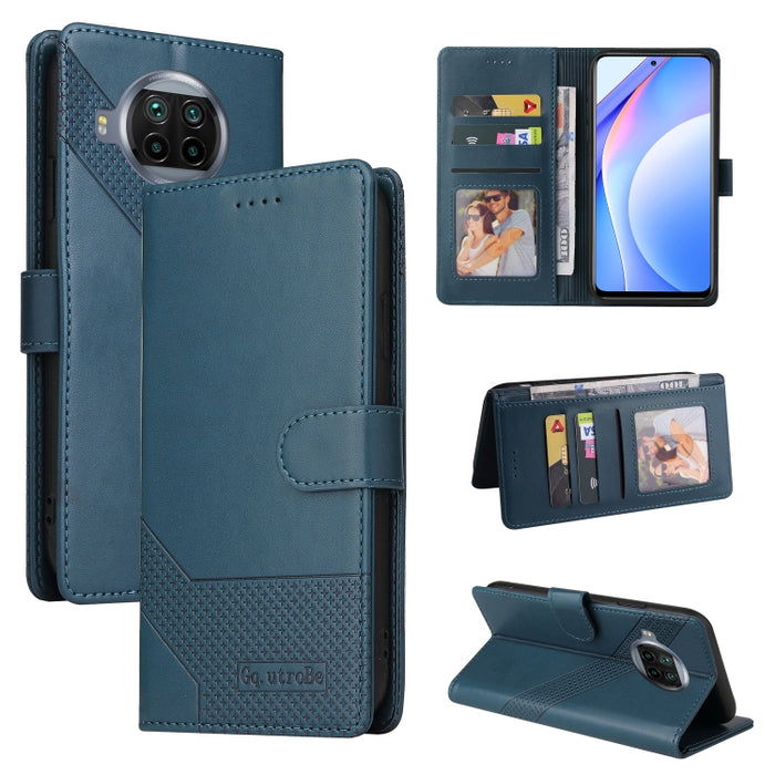 GQUTROBE Skin Feel Estuche magnético de cuero para teléfono, For Xiaomi Redmi Note 11 Pro, For Xiaomi Mi 10 Lite, For Xiaomi Mi 11 Lite, For Xiaomi Poco F3, For Xiaomi Poco X3 NFC, For Xiaomi Mi 10T Lite, For Xiaomi Mi 10T Pro, For Xiaomi Mi 11        ...