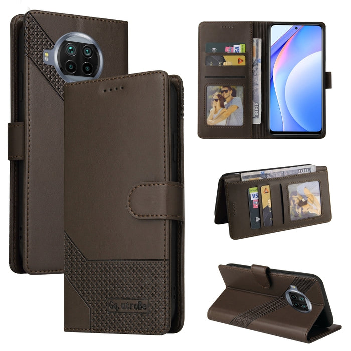 GQUTROBE Skin Feel Estuche magnético de cuero para teléfono, For Xiaomi Redmi Note 11 Pro, For Xiaomi Mi 10 Lite, For Xiaomi Mi 11 Lite, For Xiaomi Poco F3, For Xiaomi Poco X3 NFC, For Xiaomi Mi 10T Lite, For Xiaomi Mi 10T Pro, For Xiaomi Mi 11        ...