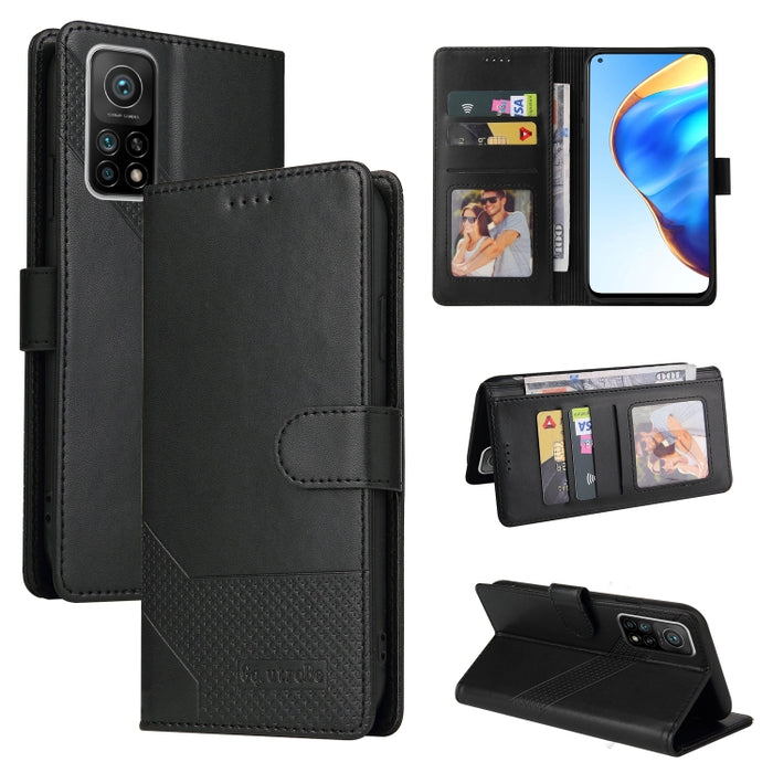 GQUTROBE Skin Feel Estuche magnético de cuero para teléfono, For Xiaomi Redmi Note 11 Pro, For Xiaomi Mi 10 Lite, For Xiaomi Mi 11 Lite, For Xiaomi Poco F3, For Xiaomi Poco X3 NFC, For Xiaomi Mi 10T Lite, For Xiaomi Mi 10T Pro, For Xiaomi Mi 11        ...