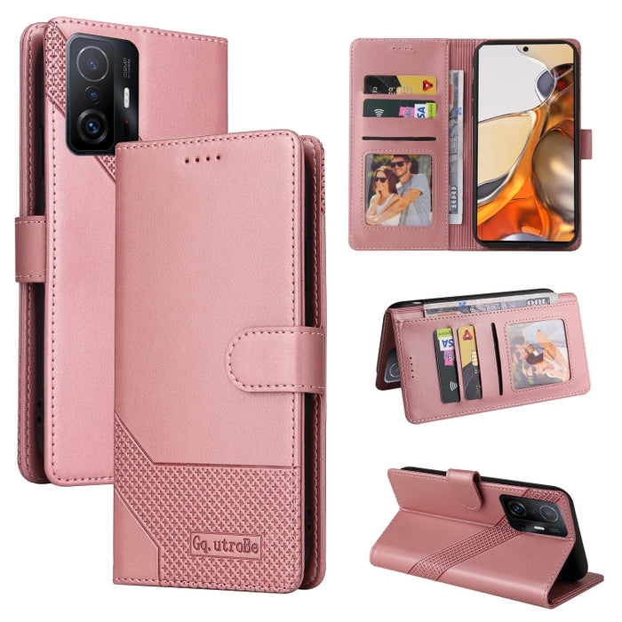 GQUTROBE Skin Feel Estuche magnético de cuero para teléfono, For Xiaomi Redmi Note 11 Pro, For Xiaomi Mi 10 Lite, For Xiaomi Mi 11 Lite, For Xiaomi Poco F3, For Xiaomi Poco X3 NFC, For Xiaomi Mi 10T Lite, For Xiaomi Mi 10T Pro, For Xiaomi Mi 11        ...