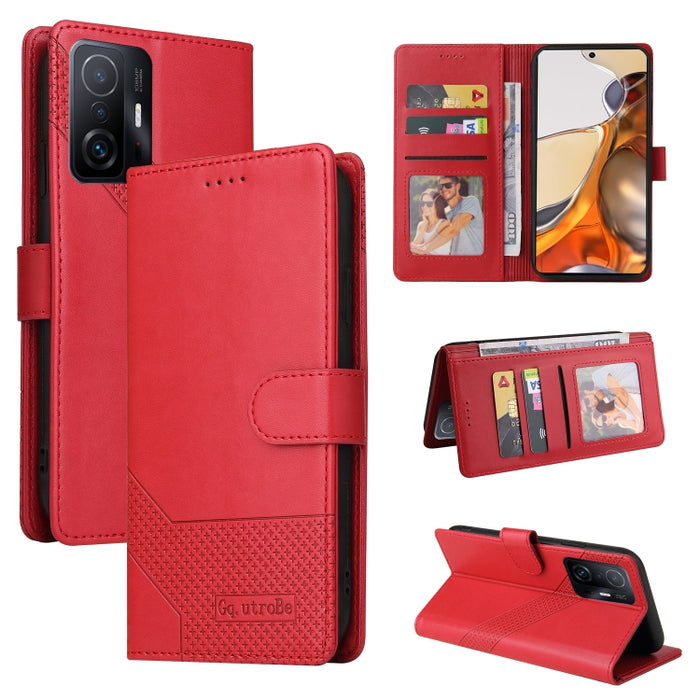 GQUTROBE Skin Feel Estuche magnético de cuero para teléfono, For Xiaomi Redmi Note 11 Pro, For Xiaomi Mi 10 Lite, For Xiaomi Mi 11 Lite, For Xiaomi Poco F3, For Xiaomi Poco X3 NFC, For Xiaomi Mi 10T Lite, For Xiaomi Mi 10T Pro, For Xiaomi Mi 11        ...