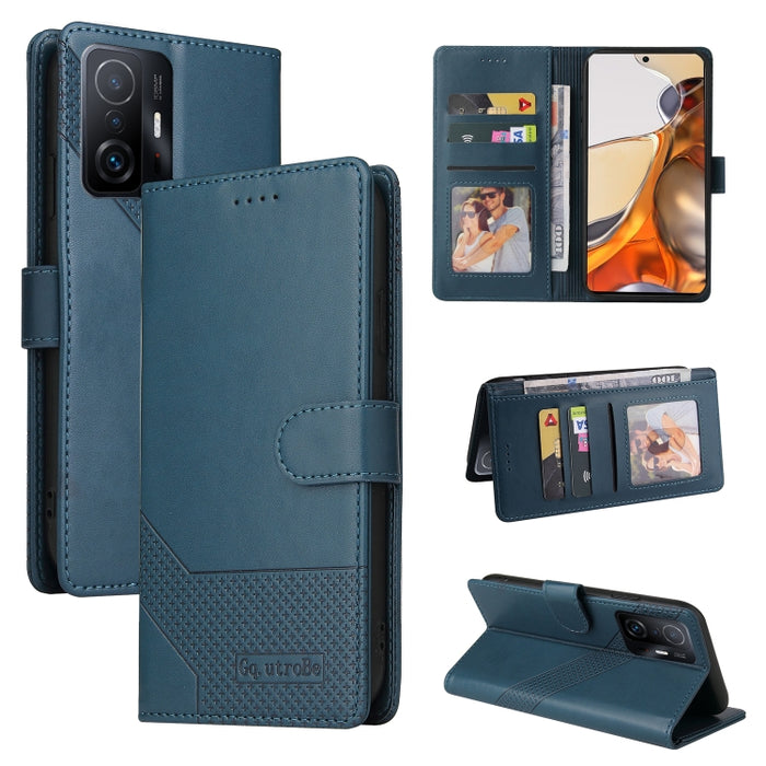 GQUTROBE Skin Feel Estuche magnético de cuero para teléfono, For Xiaomi Redmi Note 11 Pro, For Xiaomi Mi 10 Lite, For Xiaomi Mi 11 Lite, For Xiaomi Poco F3, For Xiaomi Poco X3 NFC, For Xiaomi Mi 10T Lite, For Xiaomi Mi 10T Pro, For Xiaomi Mi 11        ...