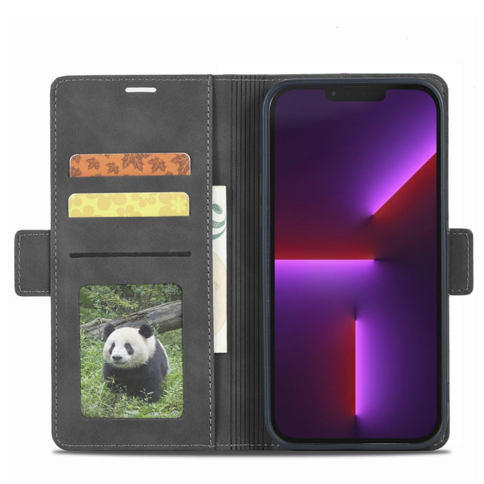 Estuche para teléfono de cuero con hebilla de doble cara Forwenw