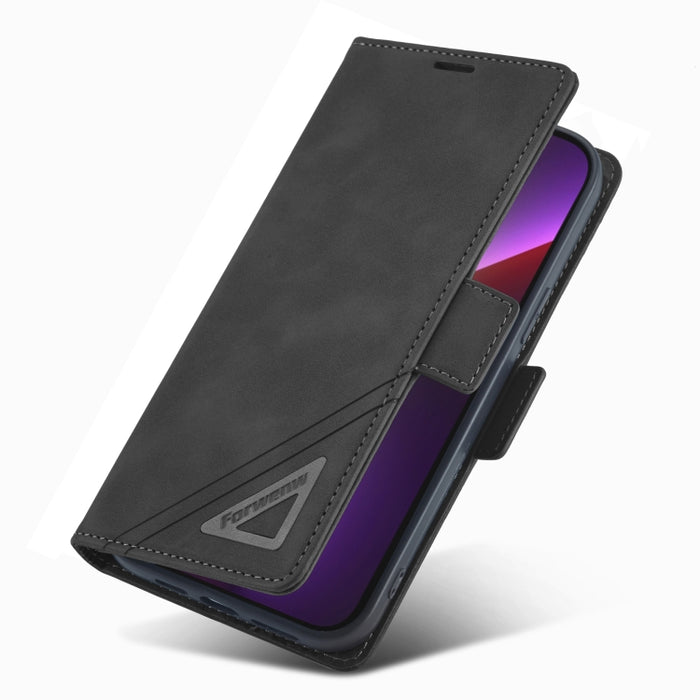 Estuche para teléfono de cuero con hebilla de doble cara Forwenw