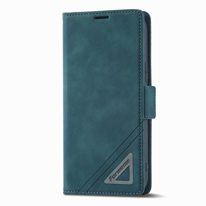 Estuche para teléfono de cuero con hebilla de doble cara Forwenw