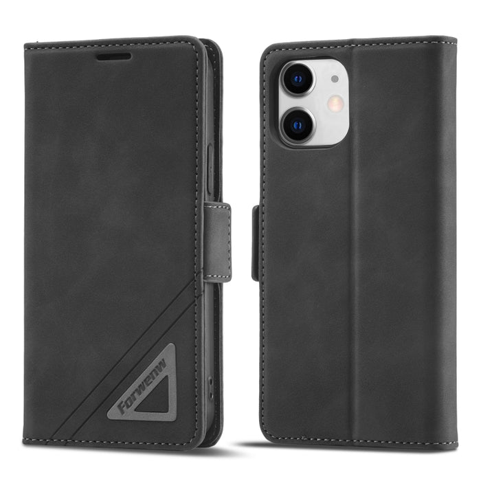 Estuche para teléfono de cuero con hebilla de doble cara Forwenw