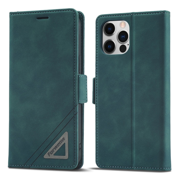Estuche para teléfono de cuero con hebilla de doble cara Forwenw