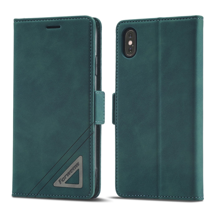 Estuche para teléfono de cuero con hebilla de doble cara Forwenw