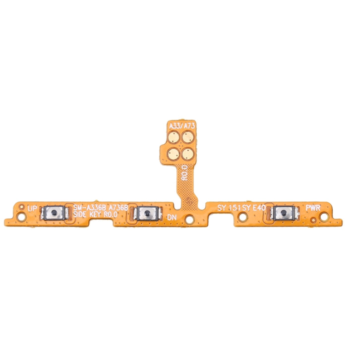Cable flexible de botón de encendido y botón de volumen