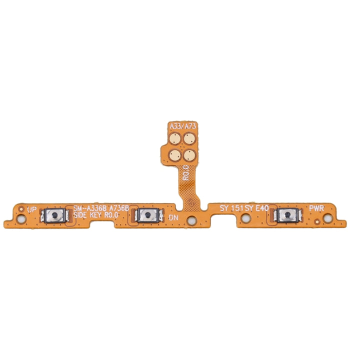 Cable flexible de botón de encendido y botón de volumen