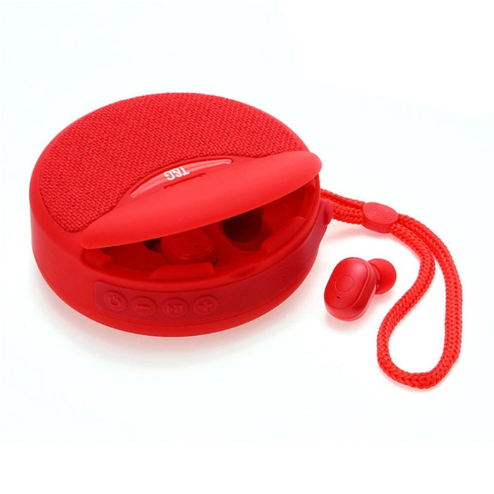 T&G TG808 2 en 1 Mini altavoz inalámbrico Bluetooth Auriculares inalámbricos