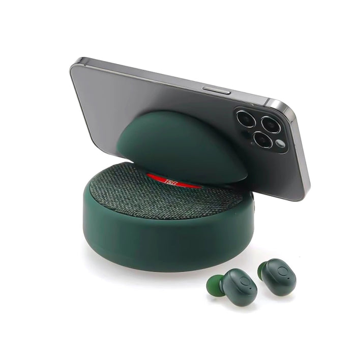 T&G TG808 2 en 1 Mini altavoz inalámbrico Bluetooth Auriculares inalámbricos