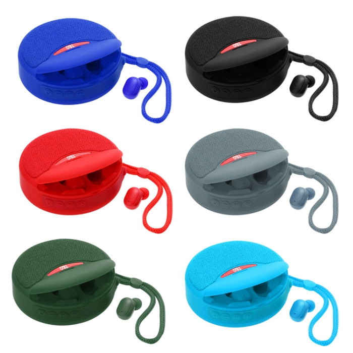 T&G TG808 2 en 1 Mini altavoz inalámbrico Bluetooth Auriculares inalámbricos