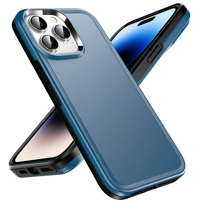 Estuche para teléfono con doble armadura de color sólido