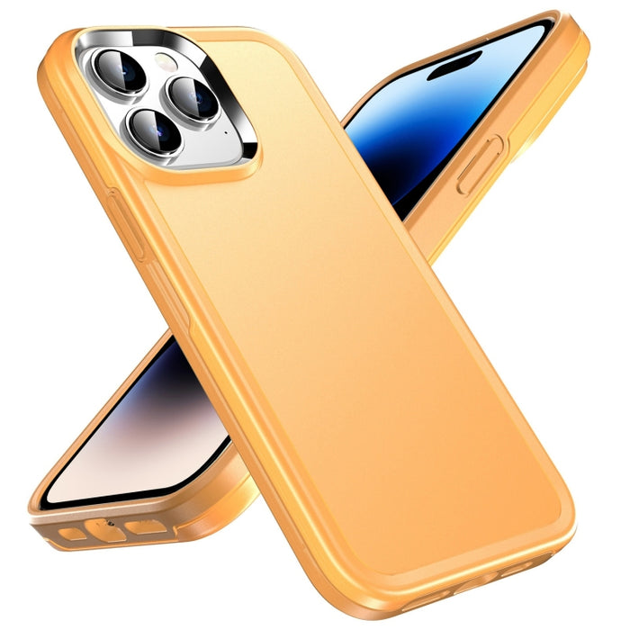 Estuche para teléfono con doble armadura de color sólido