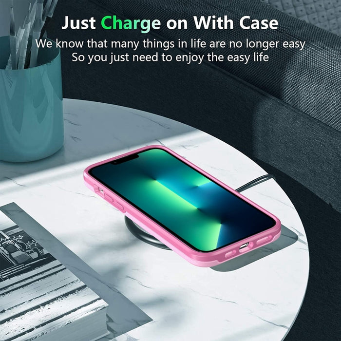 Estuche para teléfono con doble armadura de color sólido