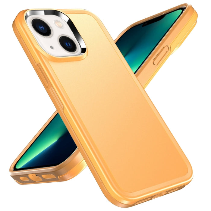 Estuche para teléfono con doble armadura de color sólido