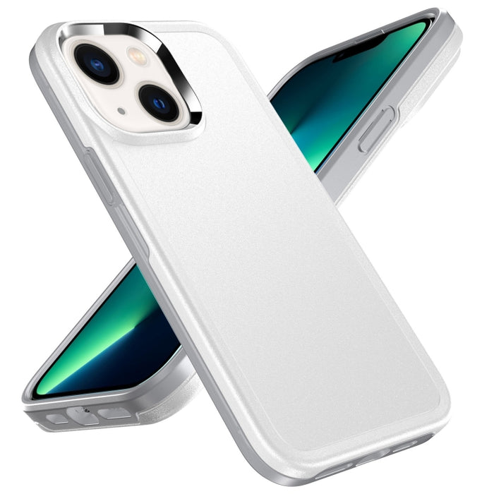 Estuche para teléfono con doble armadura de color sólido