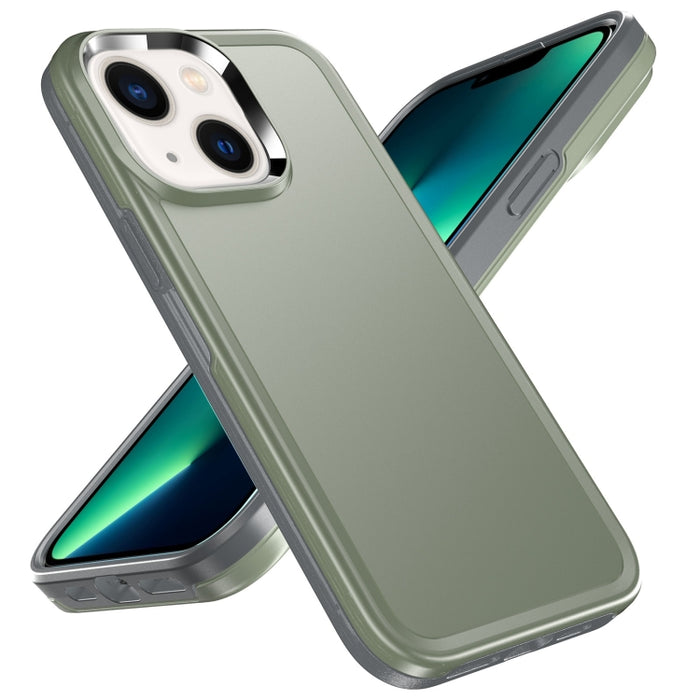 Estuche para teléfono con doble armadura de color sólido