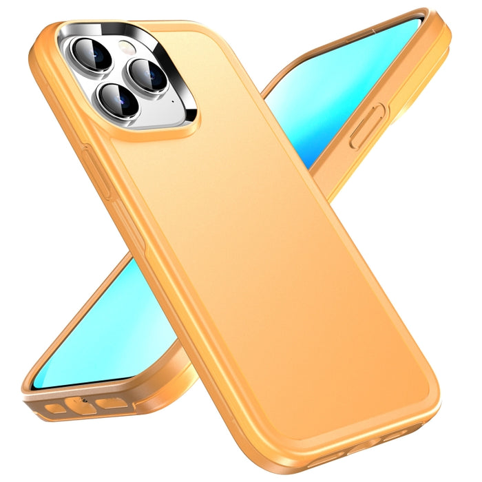 Estuche para teléfono con doble armadura de color sólido