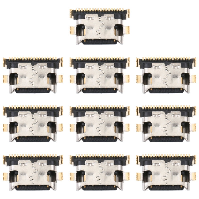 Conector de puerto de carga de 10 piezas, For Huawei Nova 7 5G/Honor 30, For Huawei Nova 8 Pro 5G/Honor V40 5G, For Xiaomi Pad 5/Pad 5 Pro/Redmi Note 11E Pro, For Xiaomi Redmi 10C/Redmi 10 India/Redmi Note 11E/Redmi Note 11S                            ...