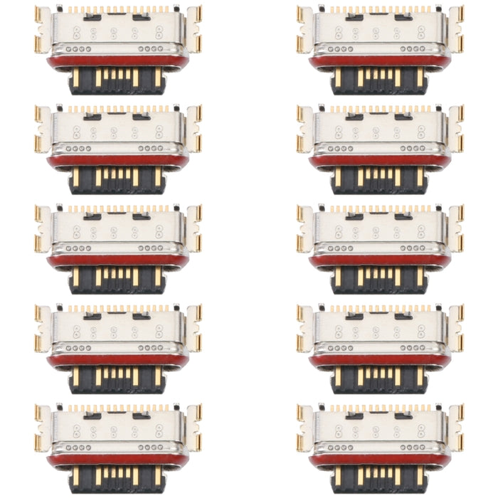 Conector de puerto de carga de 10 piezas, For Huawei Nova 7 5G/Honor 30, For Huawei Nova 8 Pro 5G/Honor V40 5G, For Xiaomi Pad 5/Pad 5 Pro/Redmi Note 11E Pro, For Xiaomi Redmi 10C/Redmi 10 India/Redmi Note 11E/Redmi Note 11S                            ...