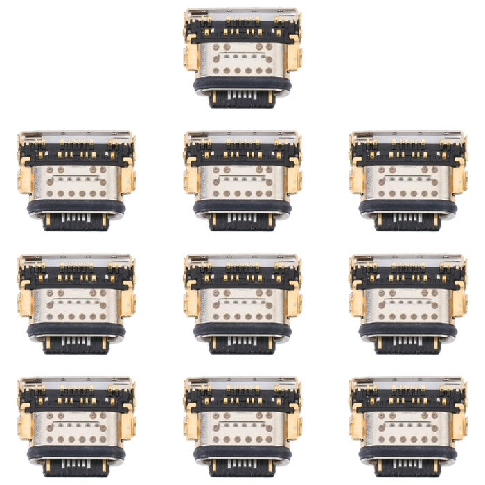 Conector de puerto de carga de 10 piezas, For Huawei Nova 7 5G/Honor 30, For Huawei Nova 8 Pro 5G/Honor V40 5G, For Xiaomi Pad 5/Pad 5 Pro/Redmi Note 11E Pro, For Xiaomi Redmi 10C/Redmi 10 India/Redmi Note 11E/Redmi Note 11S                            ...