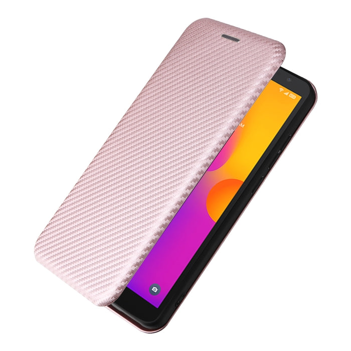 Funda de cuero con textura de fibra de carbono para teléfono, For Alcatel 1B 2022, For Asus Zenfone 9, For Motorola Moto G32, For Samsung Galaxy Z Fold4, For Xiaomi Redmi K50 Ultra, For OnePlus 10T 5G