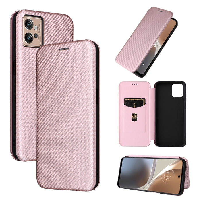 Funda de cuero con textura de fibra de carbono para teléfono, For Alcatel 1B 2022, For Asus Zenfone 9, For Motorola Moto G32, For Samsung Galaxy Z Fold4, For Xiaomi Redmi K50 Ultra, For OnePlus 10T 5G