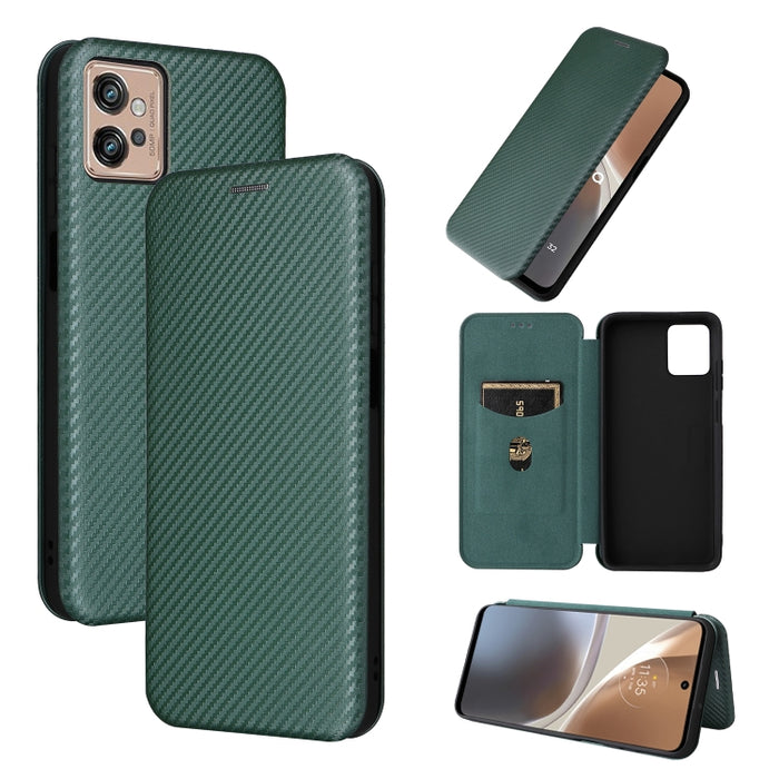 Funda de cuero con textura de fibra de carbono para teléfono, For Alcatel 1B 2022, For Asus Zenfone 9, For Motorola Moto G32, For Samsung Galaxy Z Fold4, For Xiaomi Redmi K50 Ultra, For OnePlus 10T 5G
