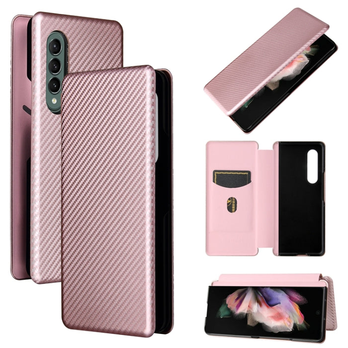 Funda de cuero con textura de fibra de carbono para teléfono, For Alcatel 1B 2022, For Asus Zenfone 9, For Motorola Moto G32, For Samsung Galaxy Z Fold4, For Xiaomi Redmi K50 Ultra, For OnePlus 10T 5G