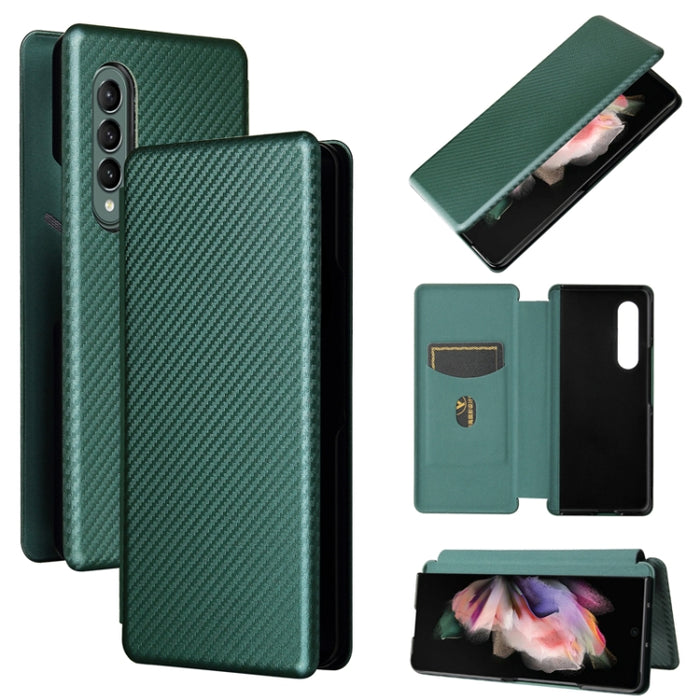 Funda de cuero con textura de fibra de carbono para teléfono, For Alcatel 1B 2022, For Asus Zenfone 9, For Motorola Moto G32, For Samsung Galaxy Z Fold4, For Xiaomi Redmi K50 Ultra, For OnePlus 10T 5G