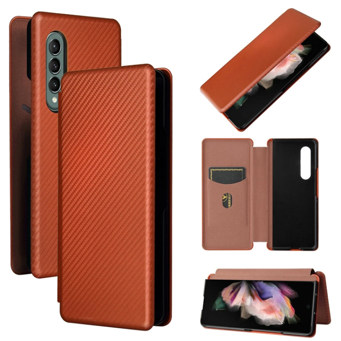 Funda de cuero con textura de fibra de carbono para teléfono, For Alcatel 1B 2022, For Asus Zenfone 9, For Motorola Moto G32, For Samsung Galaxy Z Fold4, For Xiaomi Redmi K50 Ultra, For OnePlus 10T 5G