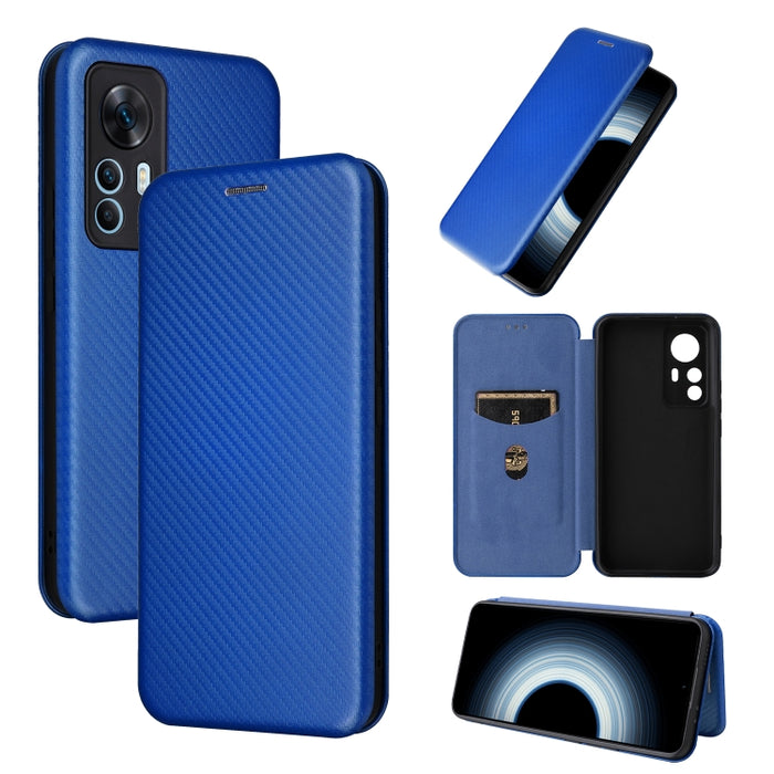 Funda de cuero con textura de fibra de carbono para teléfono, For Alcatel 1B 2022, For Asus Zenfone 9, For Motorola Moto G32, For Samsung Galaxy Z Fold4, For Xiaomi Redmi K50 Ultra, For OnePlus 10T 5G