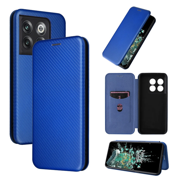 Funda de cuero con textura de fibra de carbono para teléfono, For Alcatel 1B 2022, For Asus Zenfone 9, For Motorola Moto G32, For Samsung Galaxy Z Fold4, For Xiaomi Redmi K50 Ultra, For OnePlus 10T 5G