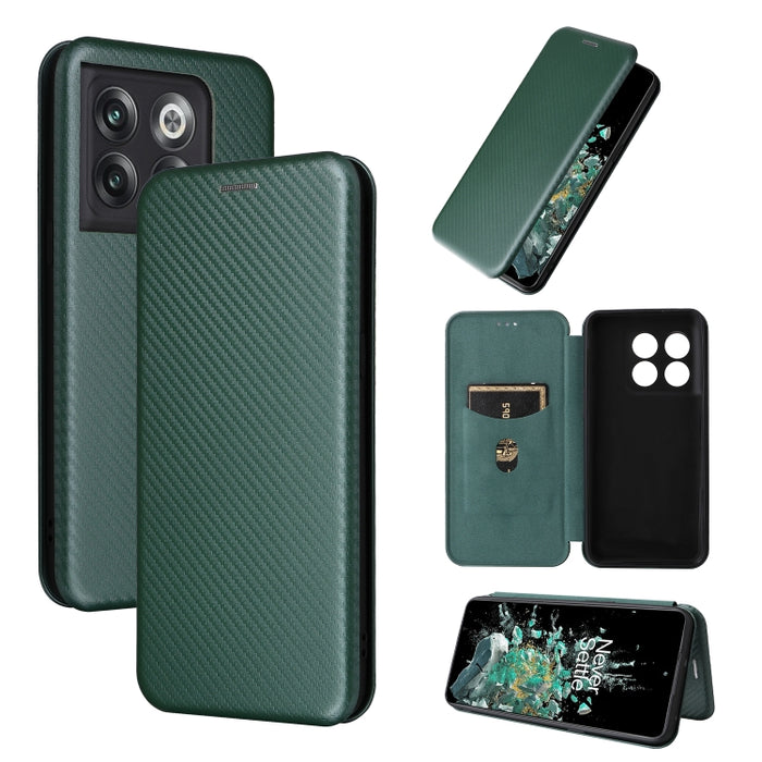 Funda de cuero con textura de fibra de carbono para teléfono, For Alcatel 1B 2022, For Asus Zenfone 9, For Motorola Moto G32, For Samsung Galaxy Z Fold4, For Xiaomi Redmi K50 Ultra, For OnePlus 10T 5G